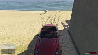 GTAHub - Tracey Thick and Curvy Ass Sneaky Cheating with Trevor in his GT in the Beach part 2! GTA Free Porn-2