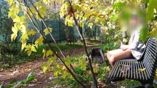 GentlyPervDICKFLASH in the PARK - a slutty milf can't resist to give a me a hard titty fuck-2
