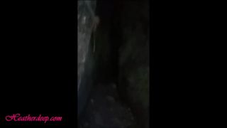 Got assy creampie outdoors after deepthroat and riding cock (porn vids)-0