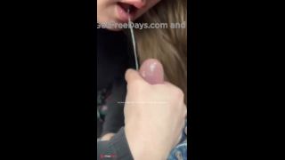 a naughty mom decides to empty her buddys balls into the car-7