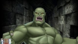 Big Boobs BDSM SEX WITH A HUGE MUSCLE ORC - ESCAPE DUNGEON 2-3