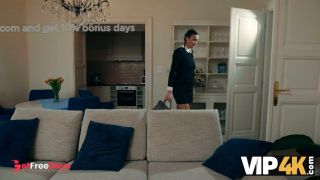 VIP4K. LISPY WEDNESDAY SUCKED DADDYS COCK LIKE SHES HIS BITCH-1