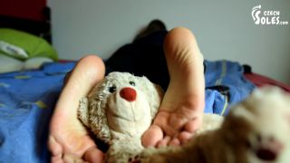 [GetFreeDays.com] Foot Smothering And Trampling Teddy Bear Czech Soles Foot joi games-6