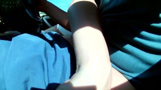 online adult video 11 DirtyLady – Amateur public handjob in car while driving on feet porn alura jenson foot fetish-0