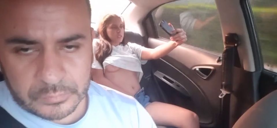 Mexicanas I masturbate and make video for my lover touching my tits.
