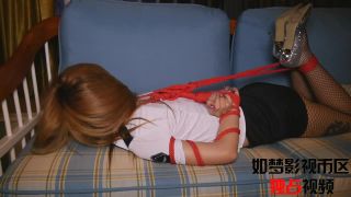 china bondage shibari hogtied-9