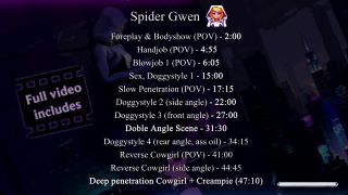 adult xxx video 8 reddit femdom Big Ass Spider Gwen Having Rough Sex Part 2 - SweetDarling - [PornHub] (FullHD 1080p), fetish on femdom porn-1