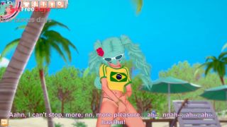 [GetFreeDays.com] Koikatsu Gameplay Brazilian Miku Plays With Her Wet Pussy Porn Film June 2023-1