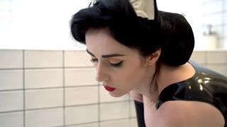 video 40 Miss Ellie Mouse – Maid on Her Knees - bondage - fetish porn fetish hood-2