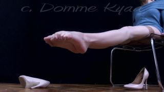 clip 49 Goddess Kyaa - High Arches and Heel Dangling Make You Weak - pov - feet porn sweet coco fetish-6