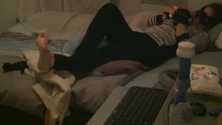 Tickling black sock french girl-4