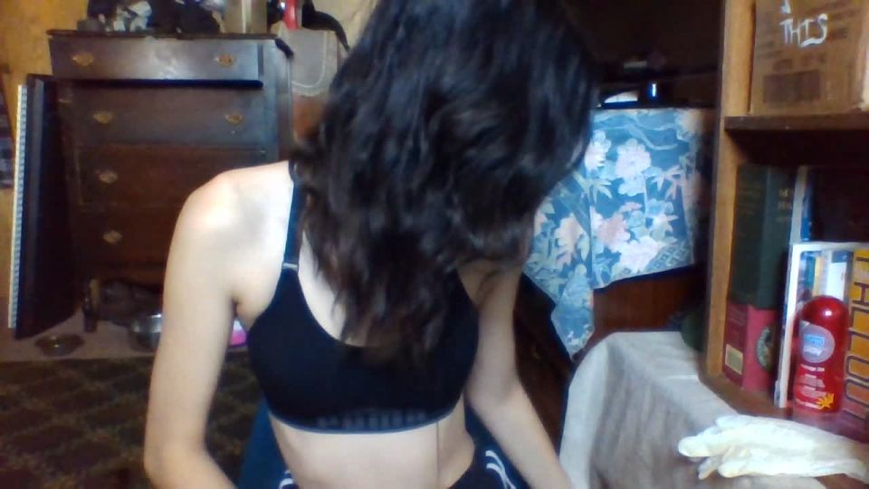 free video 40 Petite x Kitten – Glove Fetish, finger sucking fetish on femdom porn 