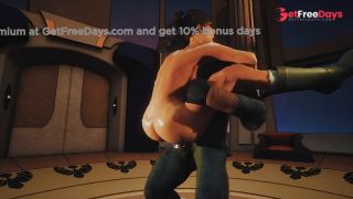 Lara Croft Gangbang Furry Werewolf Monster Cocks-9