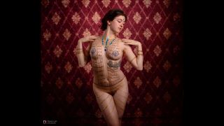 Bodypaint Nikita Sekhmet-8