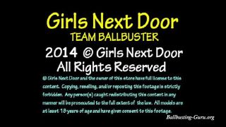 Team Ballbuster - Lady Shayne - Girls Next Door TEAM BALLBUSTER on fetish porn feet fetish sites-9