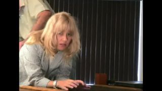 Spanking Red AssNuWest BadGirls GrownWoman BendOverDesk-7