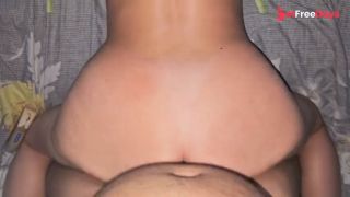 unshaven pussy twerks on dick-4