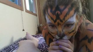 predatory girl leopard suck me-0