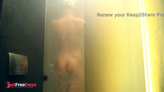 [GetFreeDays.com] Sexy tattooed girl with big boobs washes her beautiful body in the shower Adult Stream February 2023-1