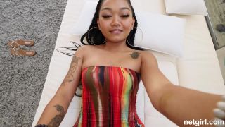 adult xxx clip 1 Lena Came Back With No Panties - smal tits - femdom porn femdom foot slave-2