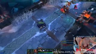 [GetFreeDays.com] Playing Lucian with my Lovense Inside Me - League of Legends FULL GAME Porn Film October 2022-5