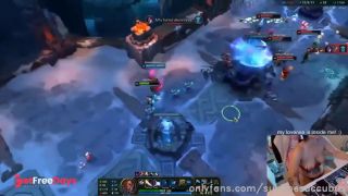 [GetFreeDays.com] Playing Lucian with my Lovense Inside Me - League of Legends FULL GAME Porn Film October 2022-6