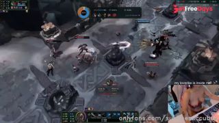 [GetFreeDays.com] Playing Lucian with my Lovense Inside Me - League of Legends FULL GAME Porn Film October 2022-7