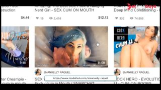 Jerk off Instructions - Sensual Strap on Joi by Emanuelly Raquel-9