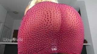 WowArielle - Peak Up My Dress Ass Tease - [Femdom porn]-3
