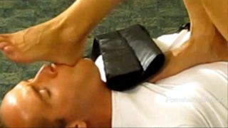 xxx clip 42 Crudelis Amator Ballbusting Fetish: Christie Love - Demands Foot Worship, kellys foot fetish on femdom porn -6