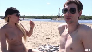 Kasia - Sex On The Nudist Beach - Facial-1