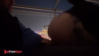 [GetFreeDays.com] Vegas Balcony Fuck in Public MILF Doggy Sex on Cosmopolitan Hotel terrace. Sex Clip January 2023-0