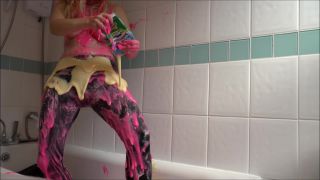 adult xxx clip 38 chloroform fetish Bad Dolly – Tights Gunge and Custard WAM Fun, pov on pov-4