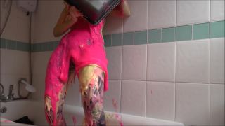 adult xxx clip 38 chloroform fetish Bad Dolly – Tights Gunge and Custard WAM Fun, pov on pov-6