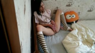 Spying on Masturbating Step Sister ¦ Catch, Squirt, Real Orgasm Laruna ...-8