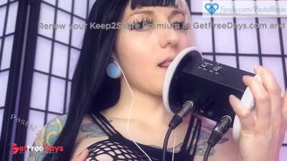 [GetFreeDays.com] PASTEL ROSIE Egirl ASMR Ear Licking Dirty Talk - Big Titty Goth Girlfriend - Fishnets Bikini Fetish Porn Stream June 2023-8