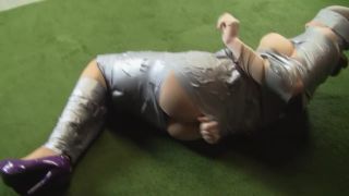 free video 21 looner fetish Tape Bound In The Warehouse, bdsm porn on femdom porn-8