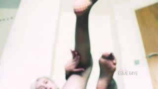 online adult clip 6 Lady Esme Faye - Fishnet Fuck Over(Femdom porn) on feet porn vr foot fetish-8