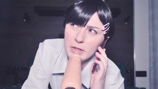 online video 27 SpookyBoogie – Kobeni Cheats on Her Boyfriend With You, glove fetish on blowjob porn -3