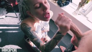 RedFox XXX - Morning Yoga Turned Into POV Deep Blowjob From Dreadlock Babes Red Fox  | teen | teen black blondes babes-6