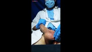 amateur doctor cum in public  shortie version -0