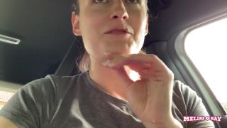 adult xxx clip 28 amateur pawg Melina-May - Turbo Orgasmus im Auto vor dem Supermarkt , amateur on german porn-1