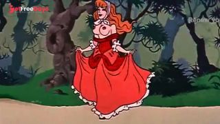 [GetFreeDays.com] Little Red Riding Hood Meet The Archer - Vintage Cartoon Porn Parody Porn Video January 2023-8