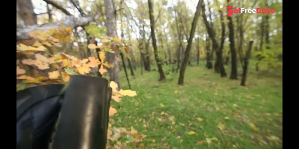 Public Suck N Fuck - Outdoor Creampie