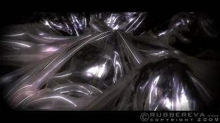 xxx video 33 sweet femdom femdom porn | RubberEva - Rubber Eva - Double Dildo Breath Play Fucking Part 07 | rubber-3