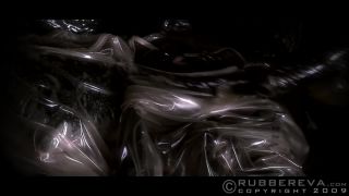 xxx video 33 sweet femdom femdom porn | RubberEva - Rubber Eva - Double Dildo Breath Play Fucking Part 07 | rubber-8