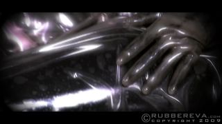 xxx video 33 sweet femdom femdom porn | RubberEva - Rubber Eva - Double Dildo Breath Play Fucking Part 07 | rubber-9