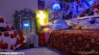 Indigo White Stars as Nude Nun in  Solo Play Video  masturbation Indigo White-8