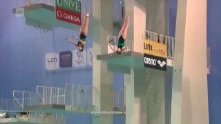 Diving double synchro nippleslip voyeur -6