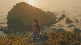 Daring Kiara Atmospheric Naked Sunset Meditation-0
